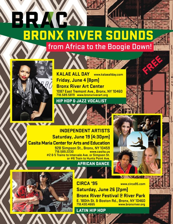 Bronx River Sounds: From Africa to the Boogie Down