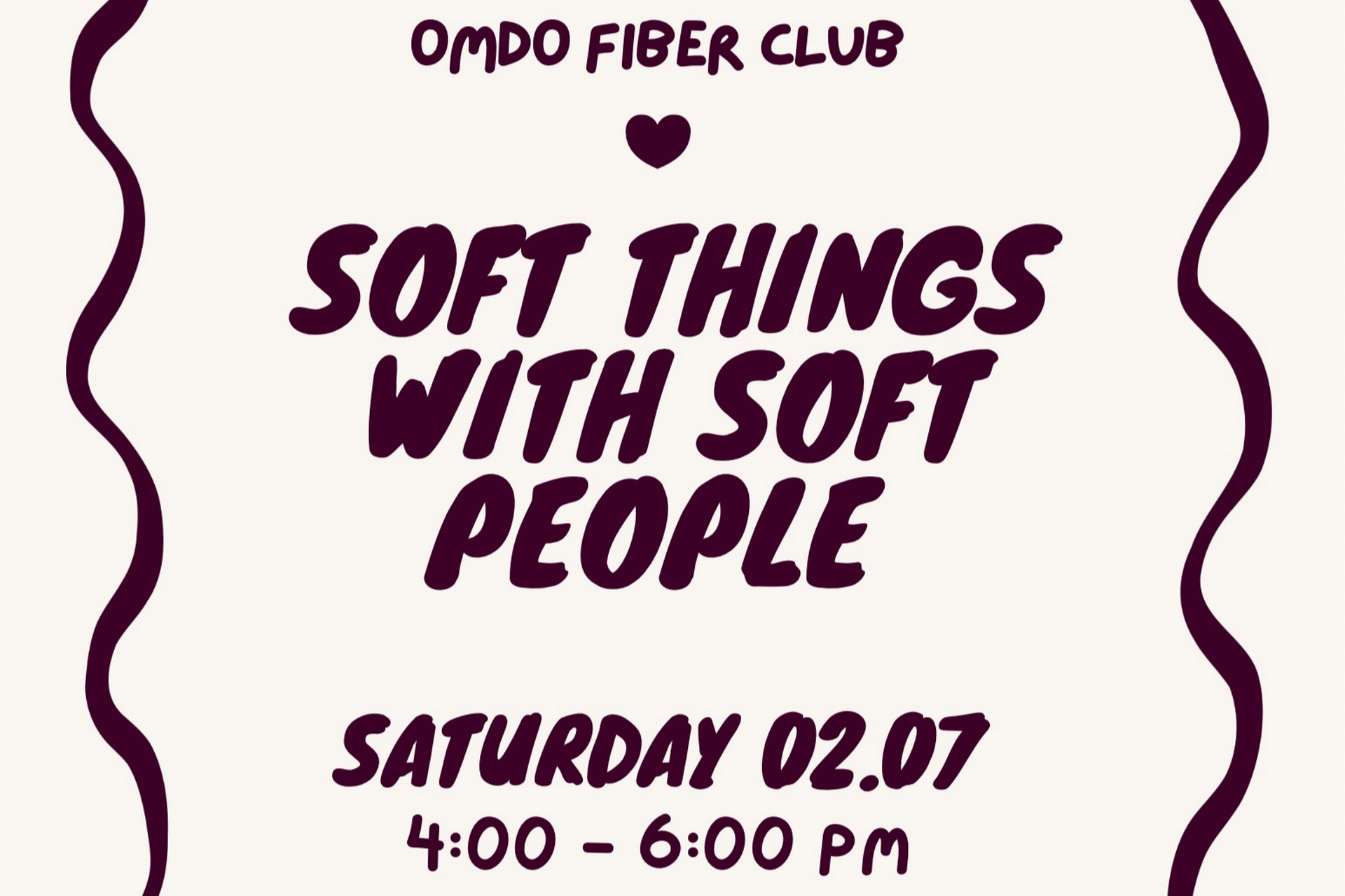 Soft Things with Soft People